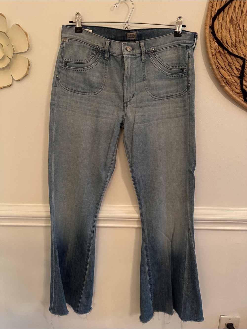 Citizens Of Humanity Light Blue Flare Jeans